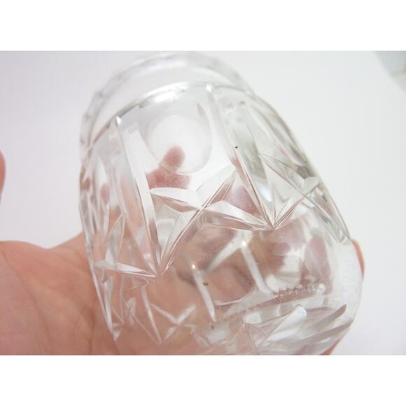 Vintage Condiment Jar Lid Clear Sugar Eclectic Kitchen Kitsch Eccentric - Picture 5 of 5
